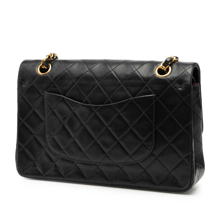 Chanel Medium Classic Cuir d’agneau Double rabat