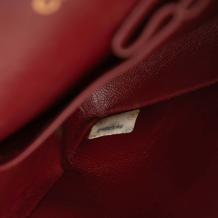 Chanel Medium Classic Cuir d’agneau Double rabat