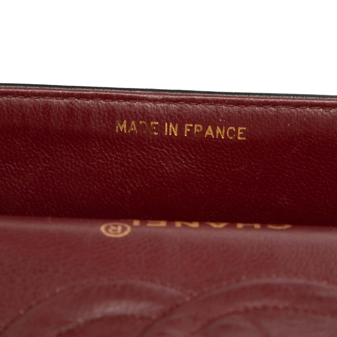 Chanel Medium Classic Cuir d’agneau Double rabat