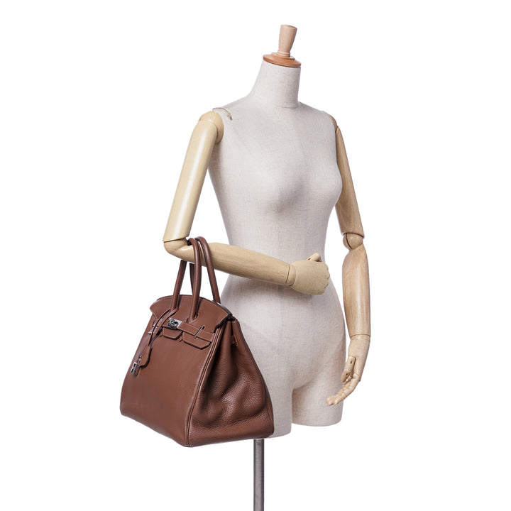 Togo Birkin Retourne 35 Brown - Gaby Paris