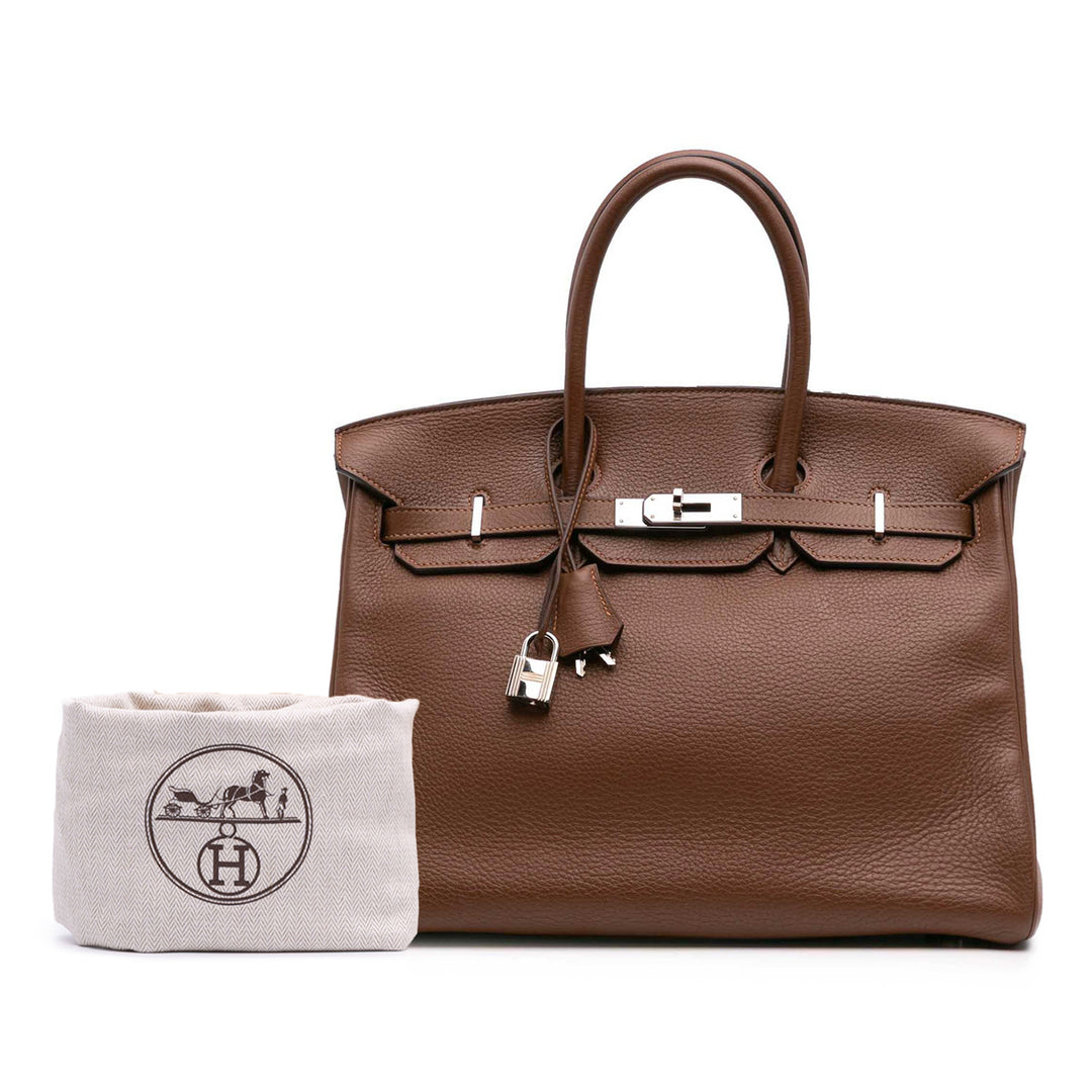 Togo Birkin Retourne 35 Brown - Gaby Paris