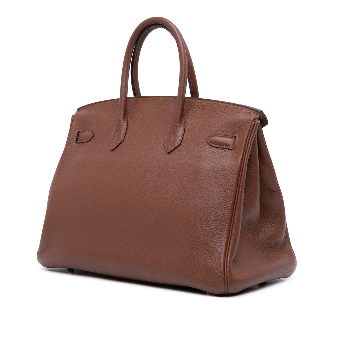 Togo Birkin Retourne 35 Brown - Gaby Paris