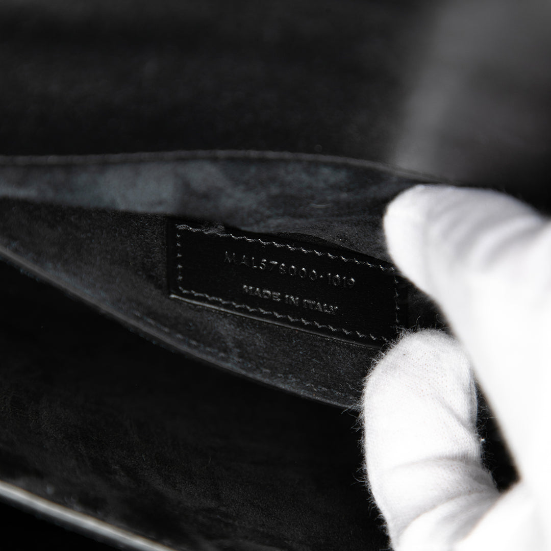 Saint Laurent Medium Toile Cassandra sac à anse supérieure