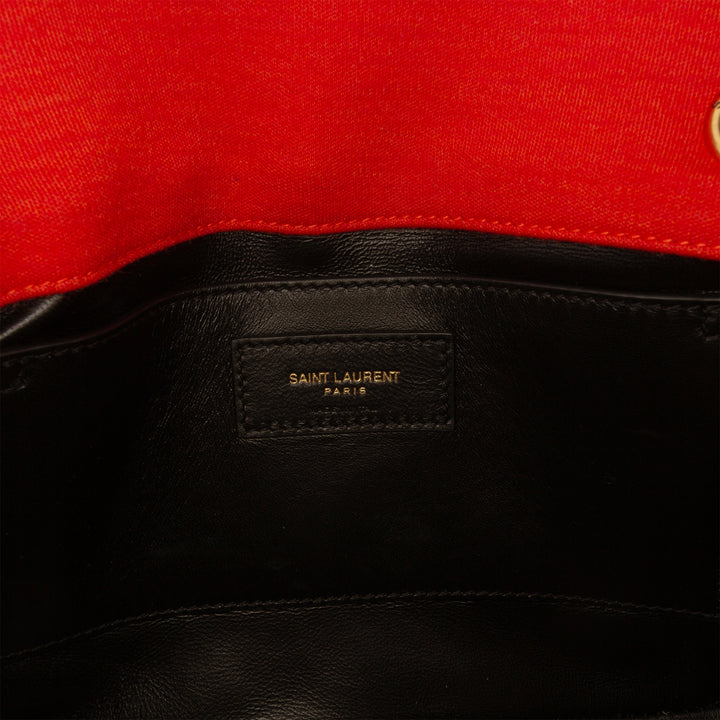 Jersey Patchwork Jamie Sac Moyen Orange