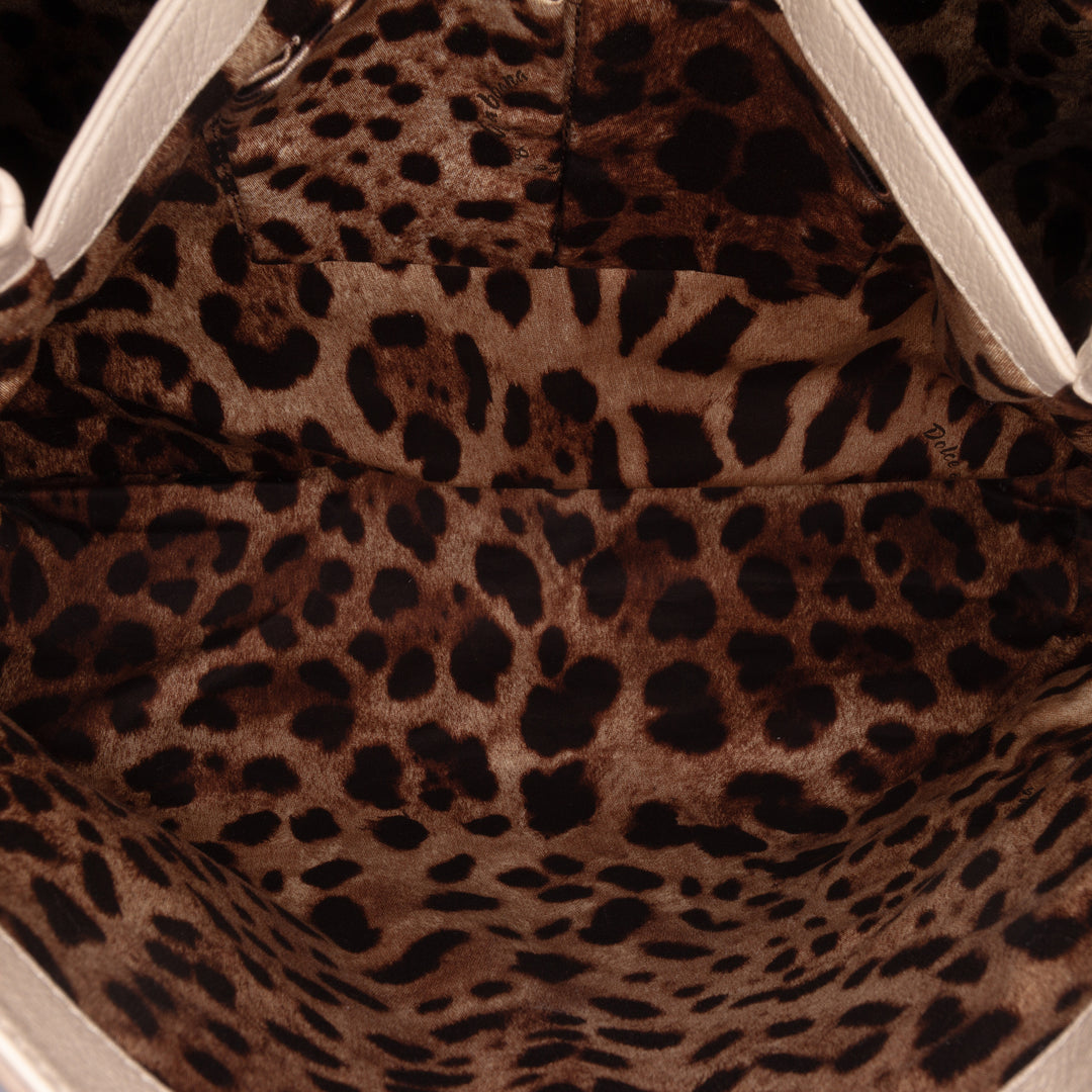 Pebbled Miss Sicily Sac Grand Marron