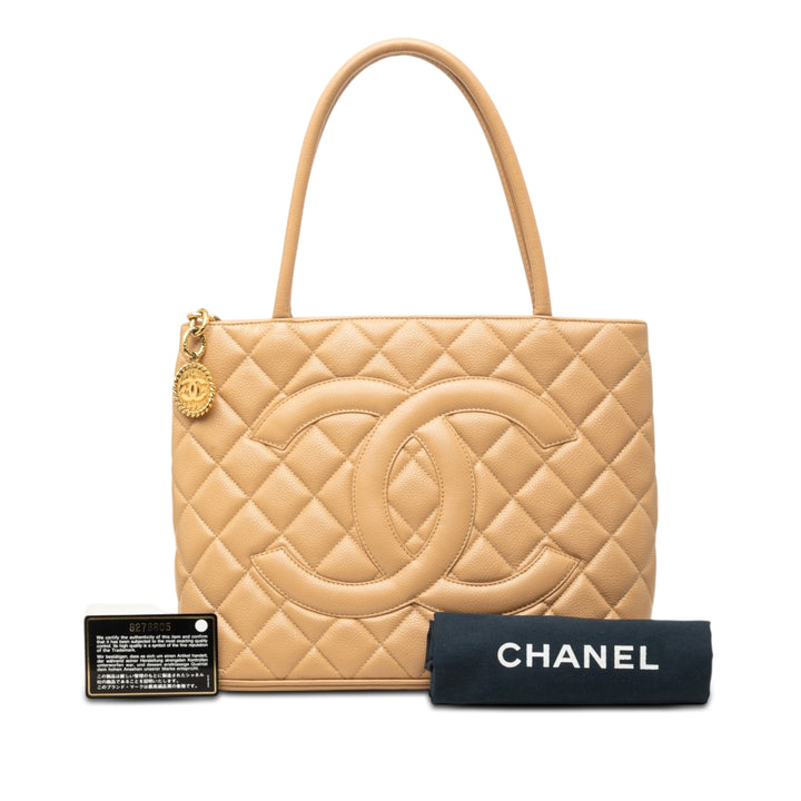Chanel Caviar Medallion Cabas