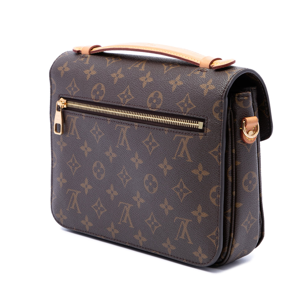 Louis Vuitton Pochette Métis Monogram Marron – vue 2 – GABY PARIS