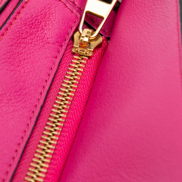LOEWE Small Cuir de veau Puzzle Sac cartable Rose