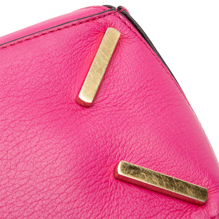 LOEWE Small Cuir de veau Puzzle Sac cartable Rose