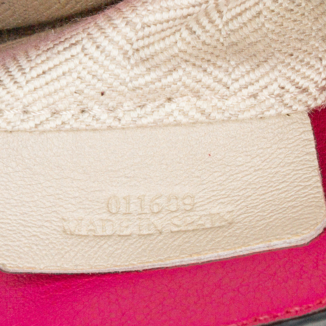 LOEWE Small Cuir de veau Puzzle Sac cartable Rose