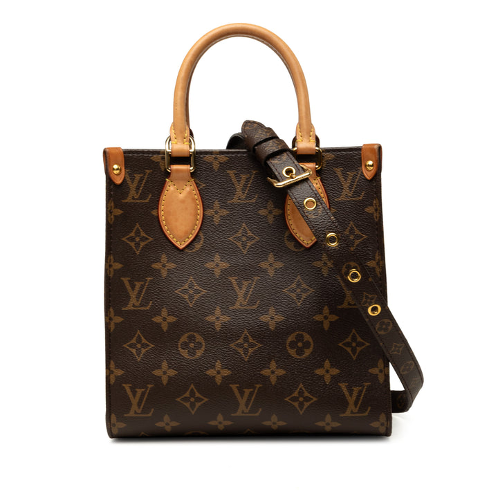 Sac Plat BB Monogram Marron