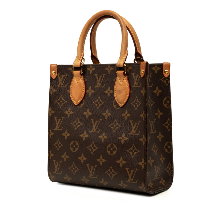 Sac Plat BB Monogram Marron