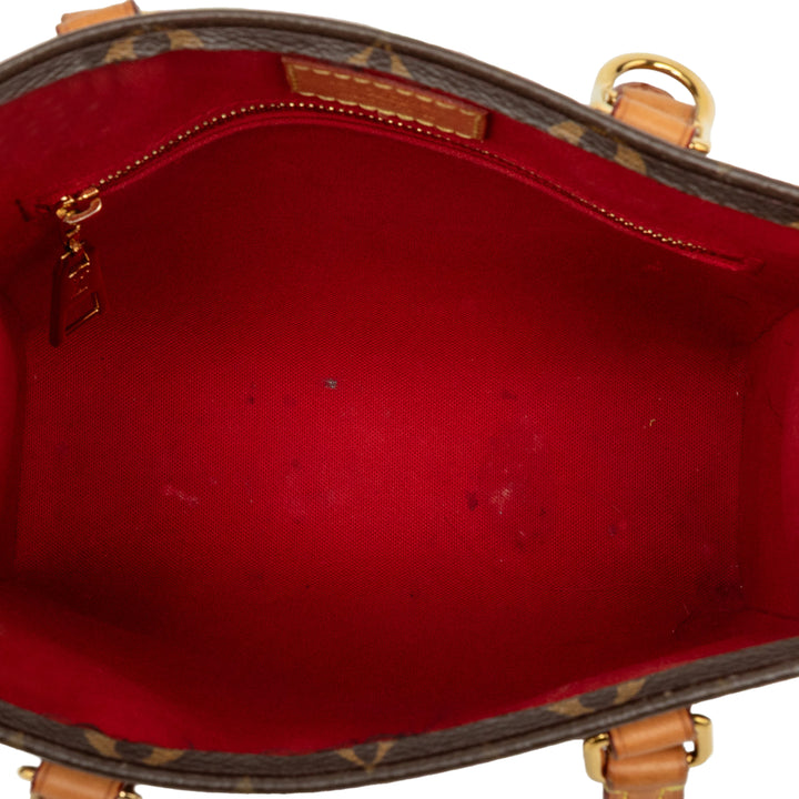 Sac Plat BB Monogram Marron
