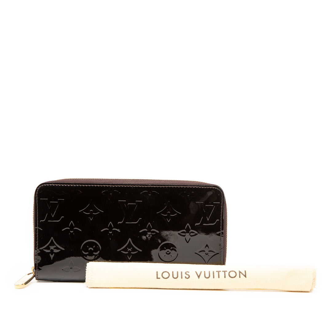 Louis Vuitton Monogram Vernis Zippy Portefeuille long
