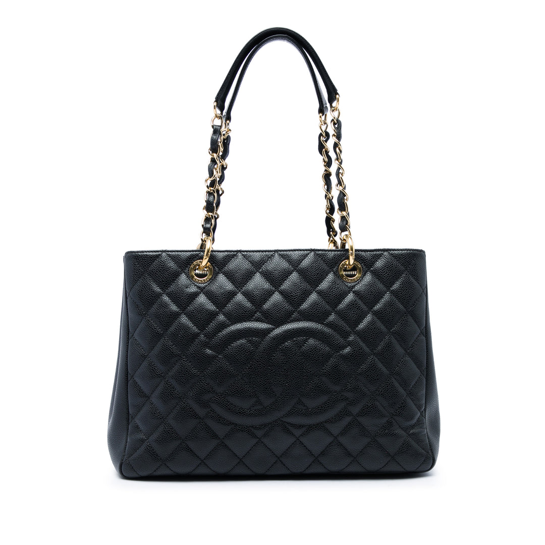 Cabas Cuir caviar Noir
