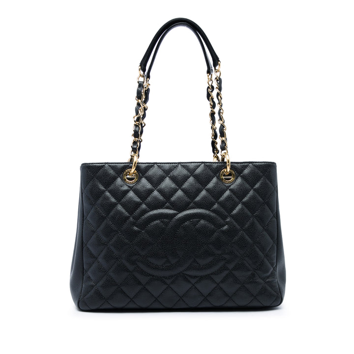 Cabas Cuir caviar Noir