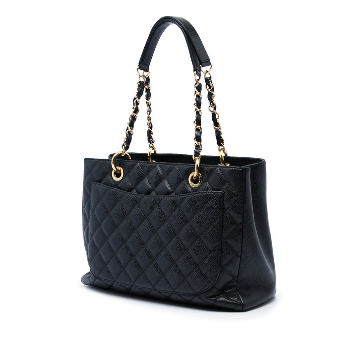 Cabas Cuir caviar Noir