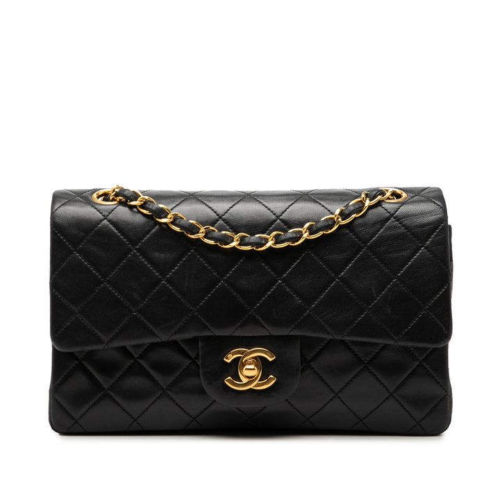Chanel Small Classic Cuir d’agneau Double rabat