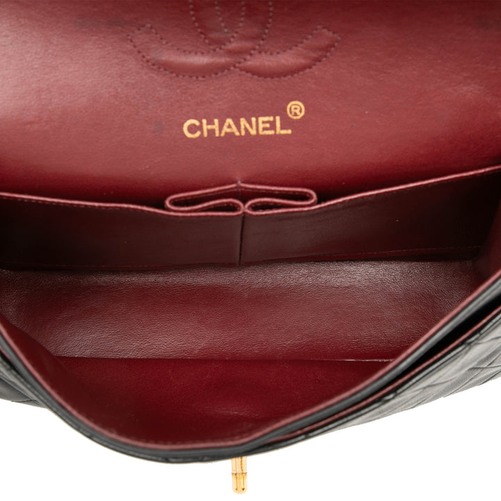 Chanel Small Classic Cuir d’agneau Double rabat