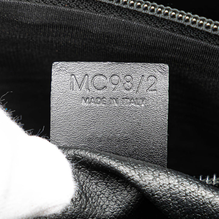 Macadam Coated Canvas Tote Black - Gaby Paris