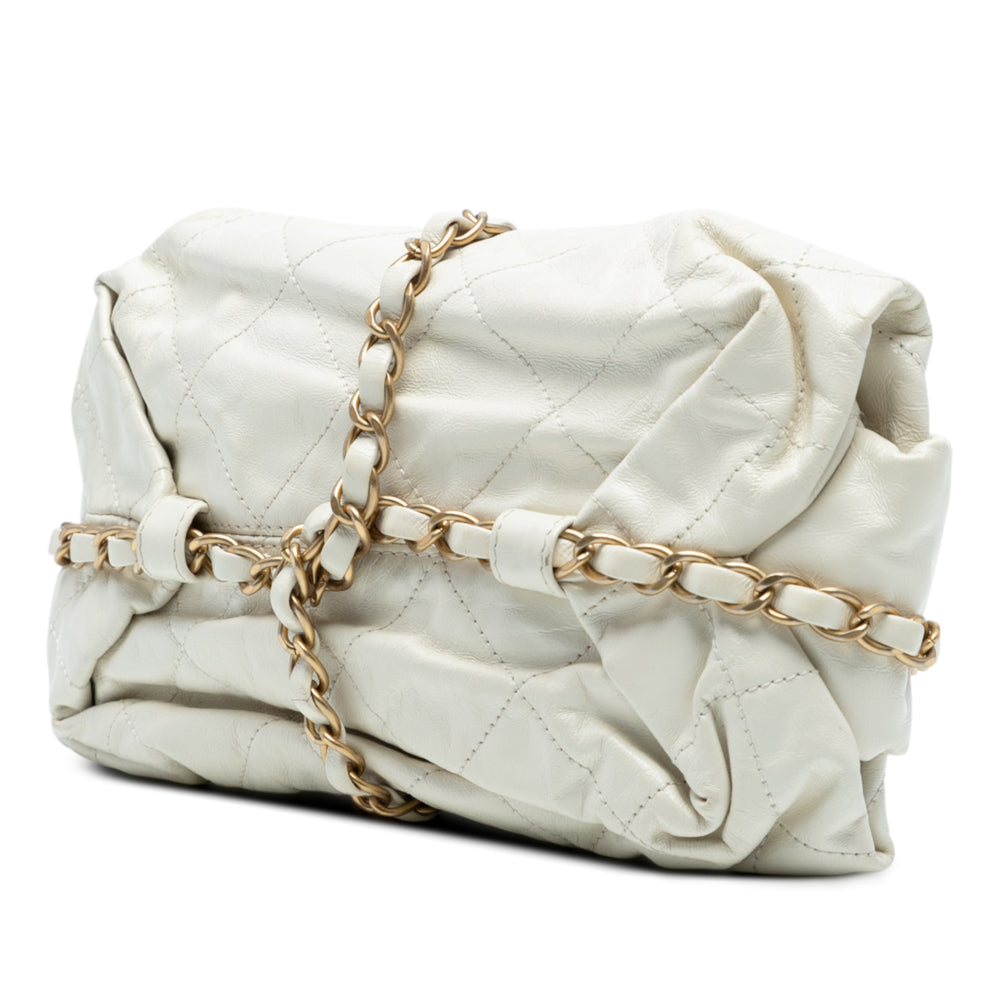 Chanel Matelassé Cuir de veau Midnight Swim Baluchon Sac – GABY PARIS Authentique