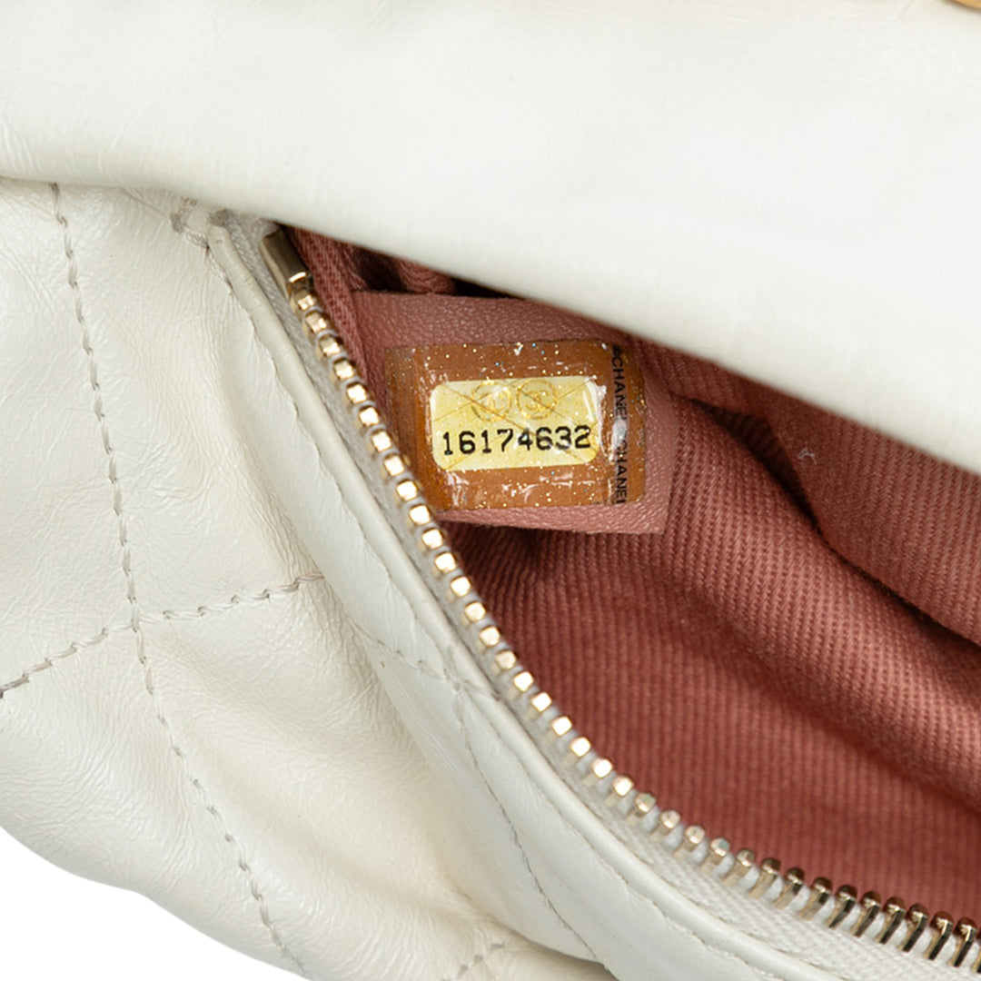 Chanel Matelassé Cuir de veau Midnight Swim Baluchon Sac – GABY PARIS Authentique