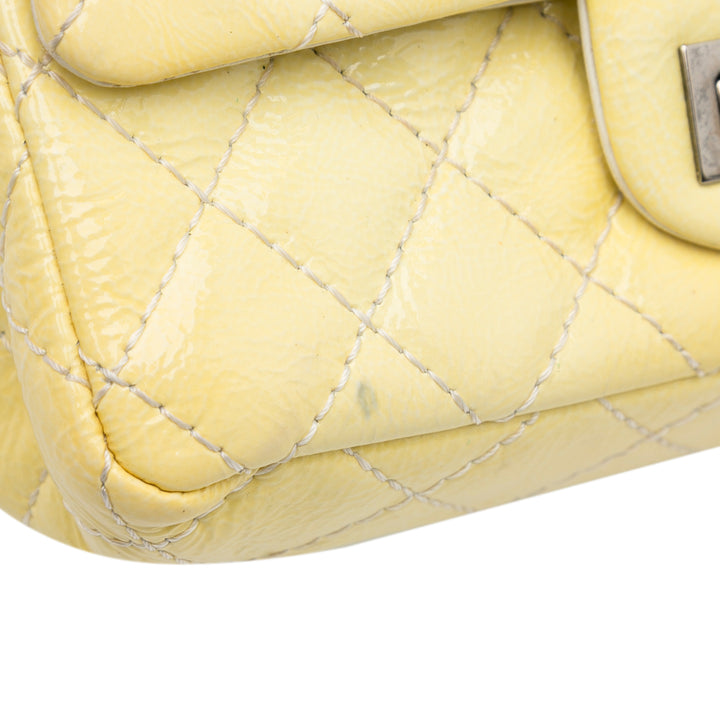 Mini Reissue Patent Flap Yellow - Gaby Paris