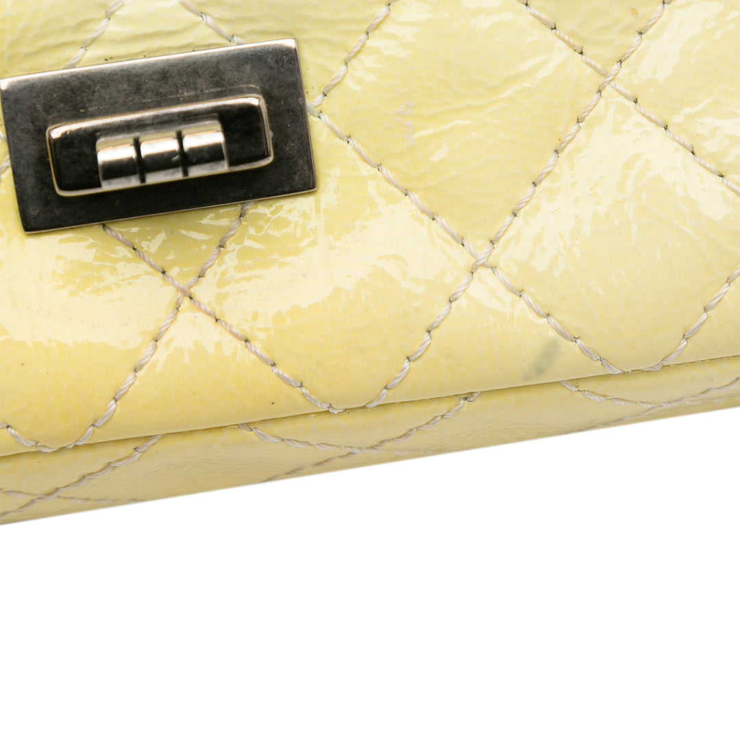 Mini Reissue Patent Flap Yellow - Gaby Paris