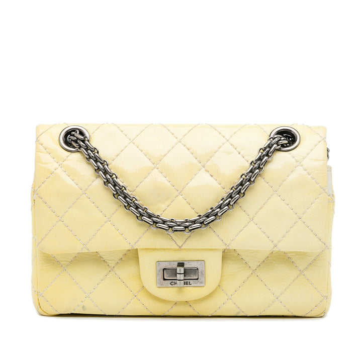 Mini Reissue Patent Flap Yellow - Gaby Paris