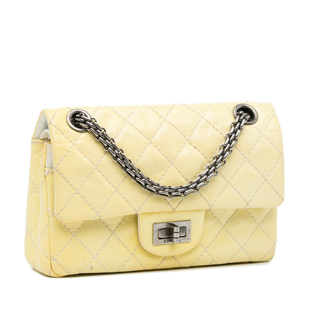 Mini Reissue Patent Flap Yellow - Gaby Paris