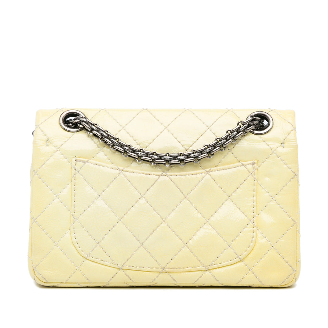 Mini Reissue Patent Flap Yellow - Gaby Paris