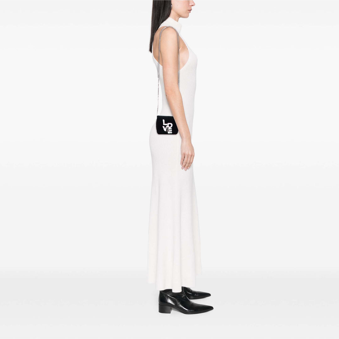 Burberry Sac bandoulière Terry Cloth Lola Love Mini Noir – vue 11 – GABY PARIS