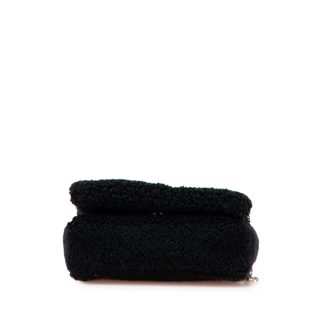 Burberry Sac bandoulière Terry Cloth Lola Love Mini Noir – vue 3 – GABY PARIS