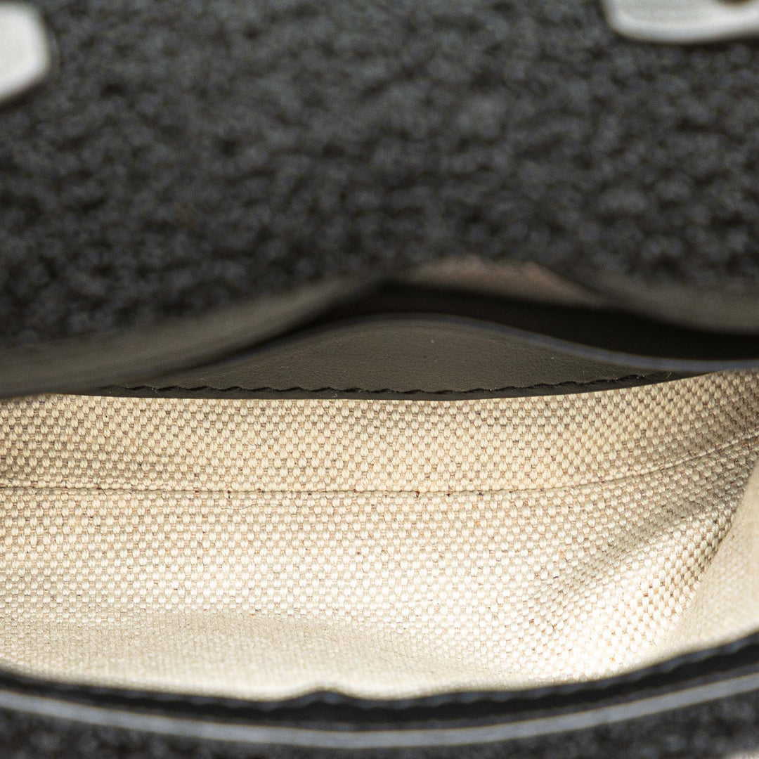 Burberry Sac bandoulière Terry Cloth Lola Love Mini Noir – vue 4 – GABY PARIS