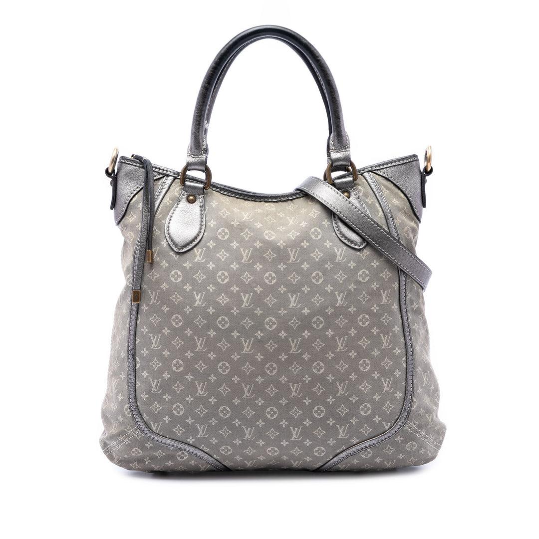 Louis Vuitton Lin Angele Mini Monogram Gris – vue principale – GABY PARIS