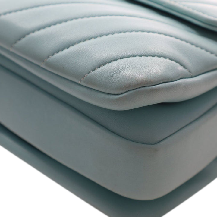 Chanel Small Chevron Cuir d’agneau Trendy CC anse supérieure à rabat