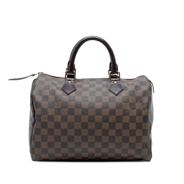 Louis Vuitton Damier Ebene Speedy 30 Marron