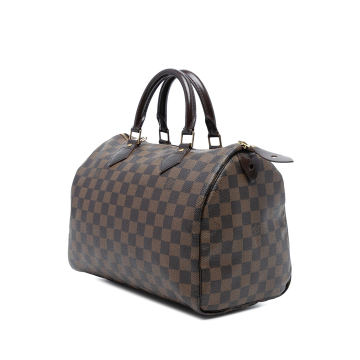 Louis Vuitton Damier Ebene Speedy 30 Marron