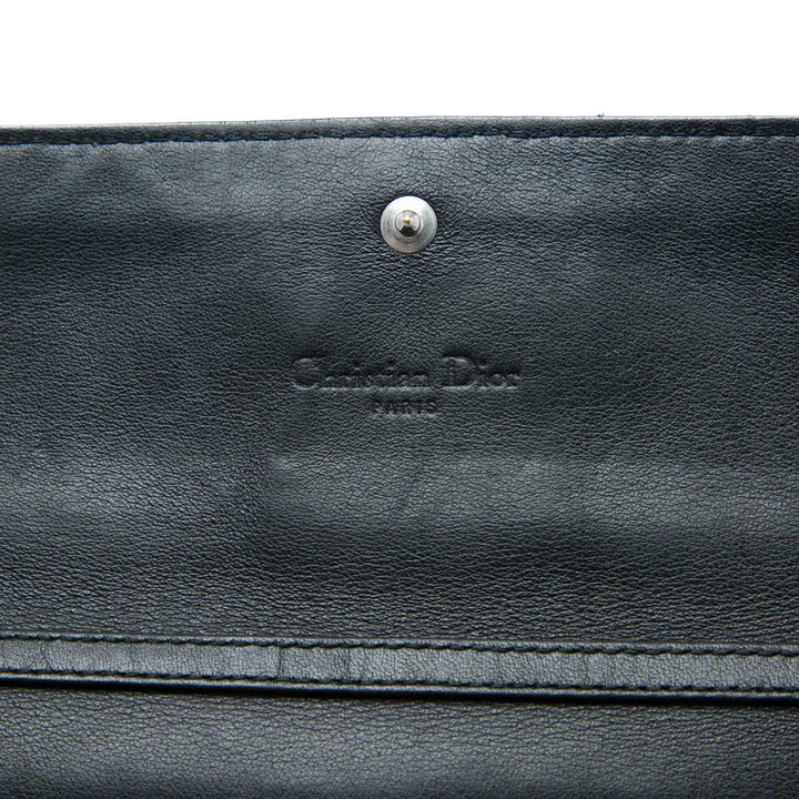 Dior Cuir verni Cannage Lady Dior Wallet on Chain