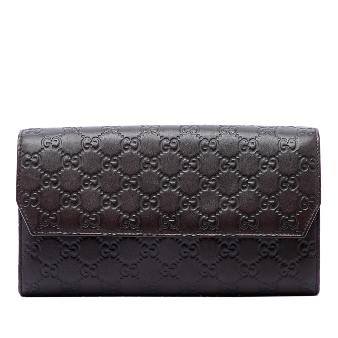 Gucci Guccissima Pochette Cuir