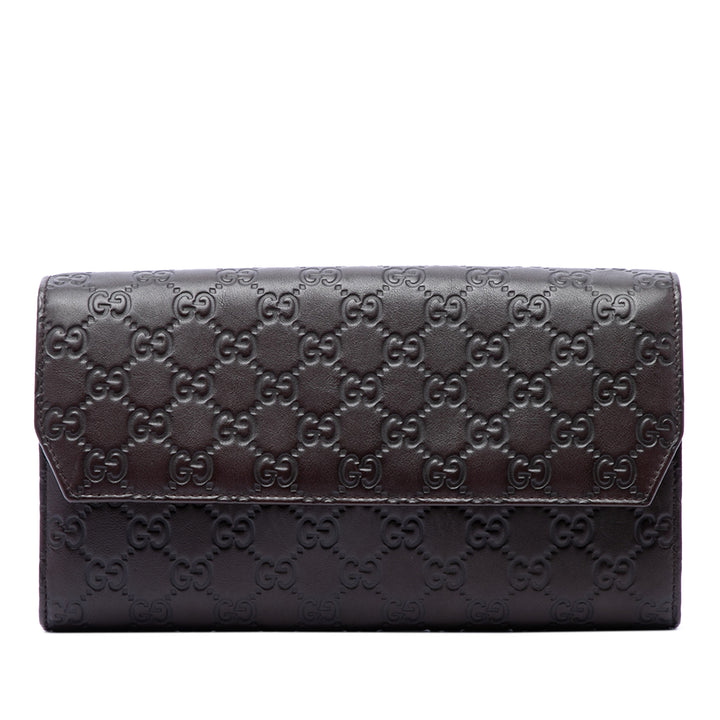 Gucci Guccissima Pochette Cuir