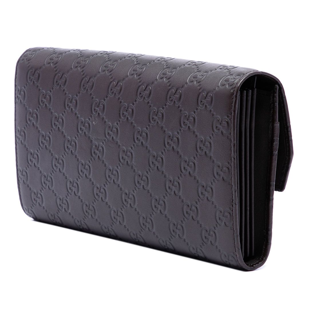 Gucci Guccissima Pochette Cuir