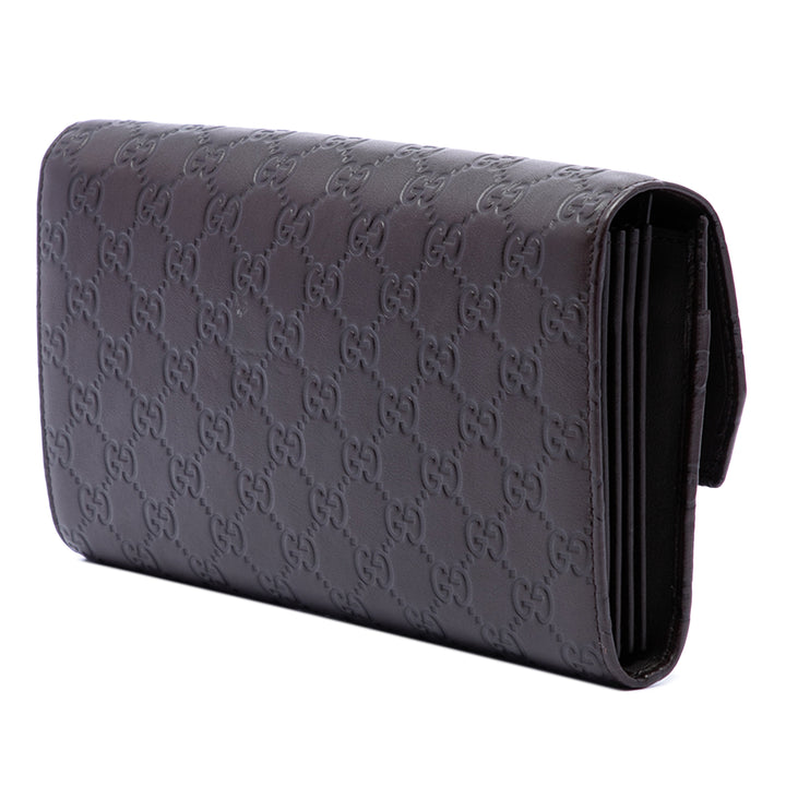 Gucci Guccissima Pochette Cuir