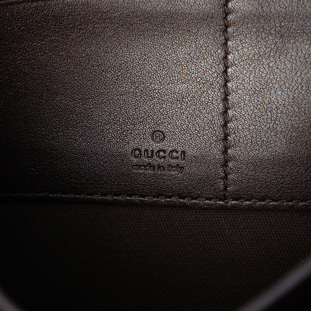 Gucci Guccissima Pochette Cuir