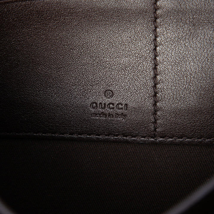 Gucci Guccissima Pochette Cuir