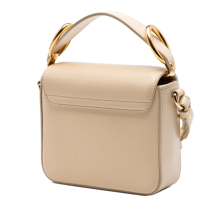 Chloé Sac à main C Mini Cuir de veau Beige – vue 2 – GABY PARIS