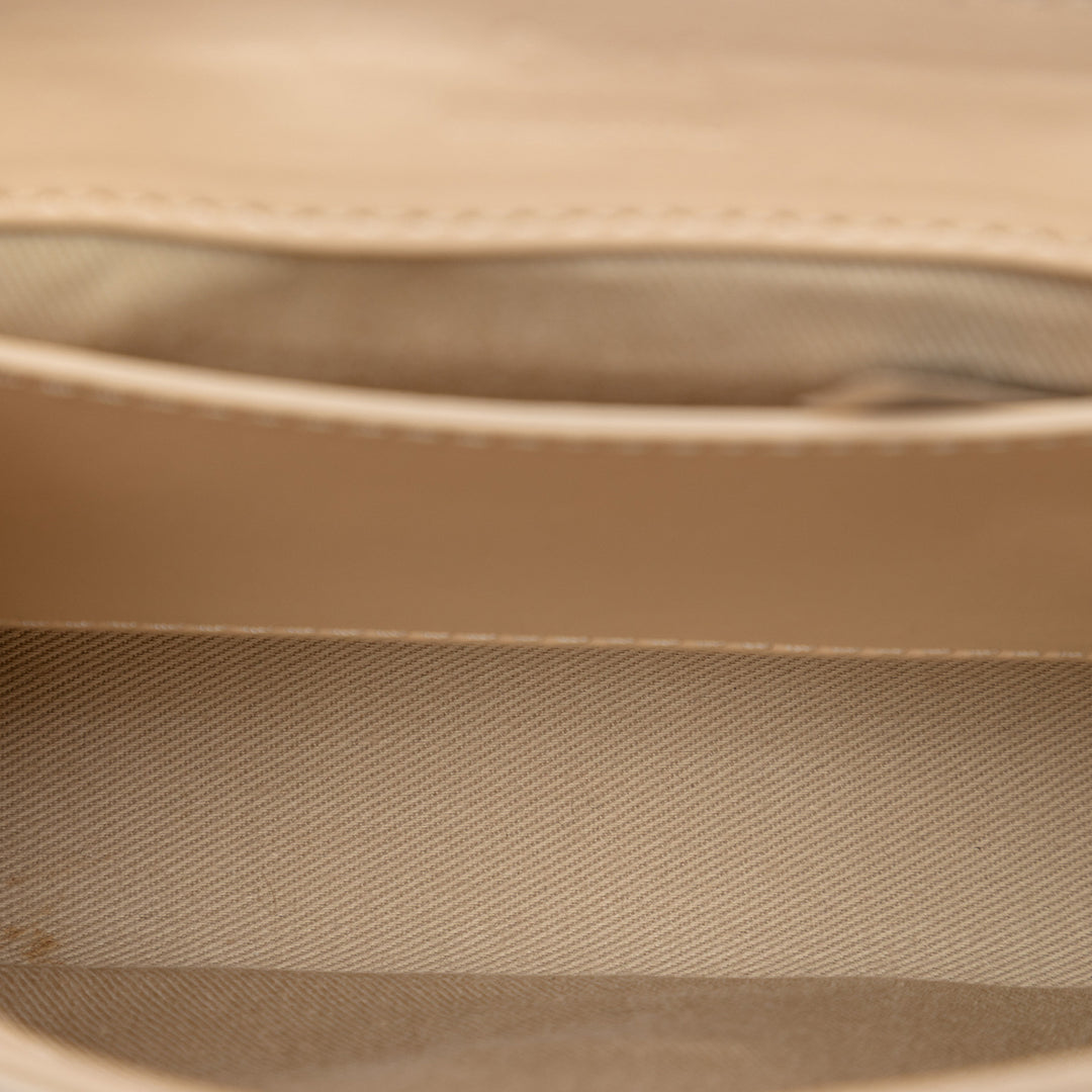 Chloé Sac à main C Mini Cuir de veau Beige – vue 4 – GABY PARIS