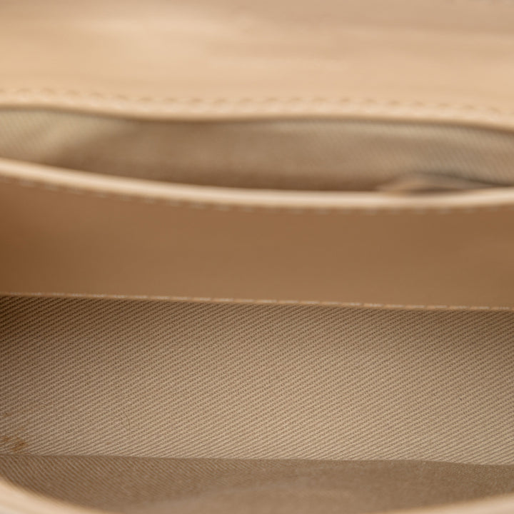 Chloé Sac à main C Mini Cuir de veau Beige – vue 4 – GABY PARIS
