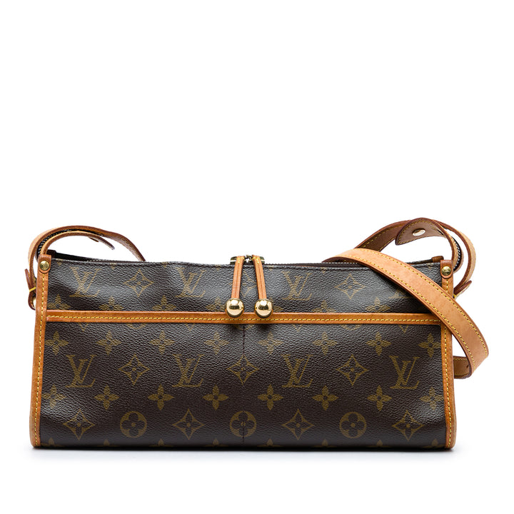 Louis Vuitton Popincourt Long Monogram Marron – vue principale – GABY PARIS