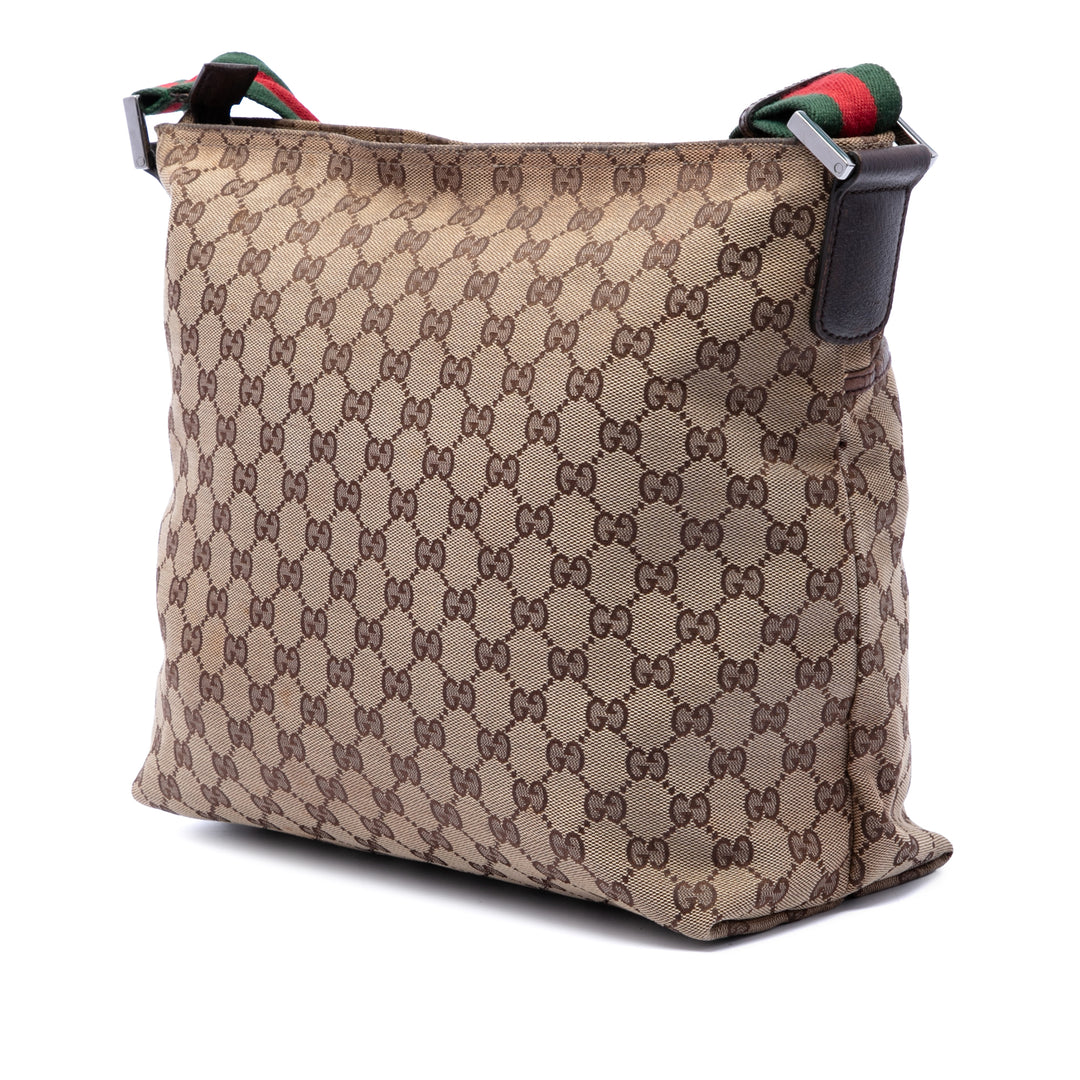 Gucci GG Toile Web Sac porté croisé